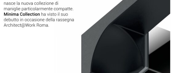 Minima Collection: la nuova serie di maniglie Frascio, BCF design